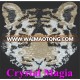 t-shirt decoration iron on sequin embroidery tiger patch