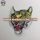 Embroidered clothes patches world animal tiger pattern patches for clothing