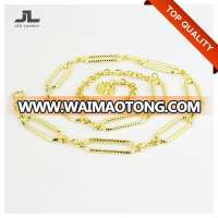 New Fashion Lady Custom Design Cheap Price Gold Metal Waist Chain Belt