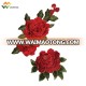 3D Embroidered Technics handmade Multi layer Embroidery Flower applique for clothes