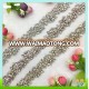 New collection decorative wholesale bridal crystal sash belt applique