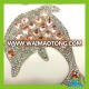 Hot Fix Sequins Crystal Chaton Rhinestone Iron on Applique Patch Motif