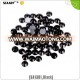 Round Black DMC Korean Quality ss30 Rhinestone Trims