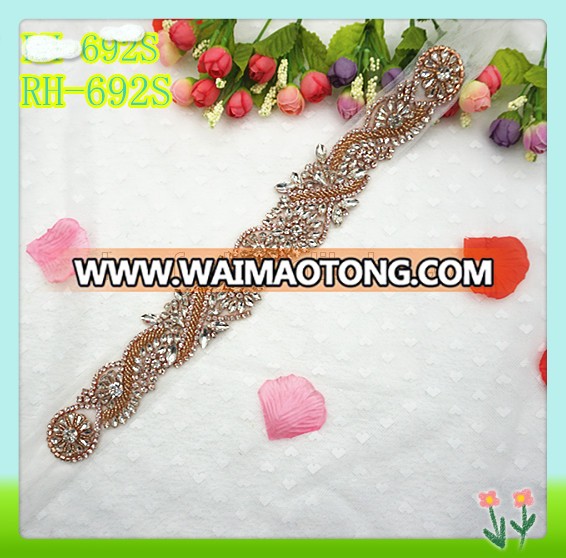 special delicately iron on decorative fashion sash belt